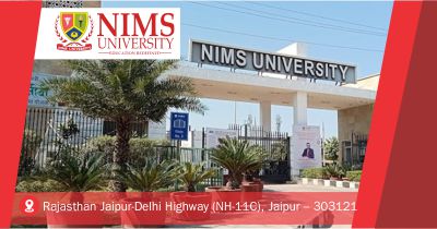 out side view of NIMS University, Jaipur